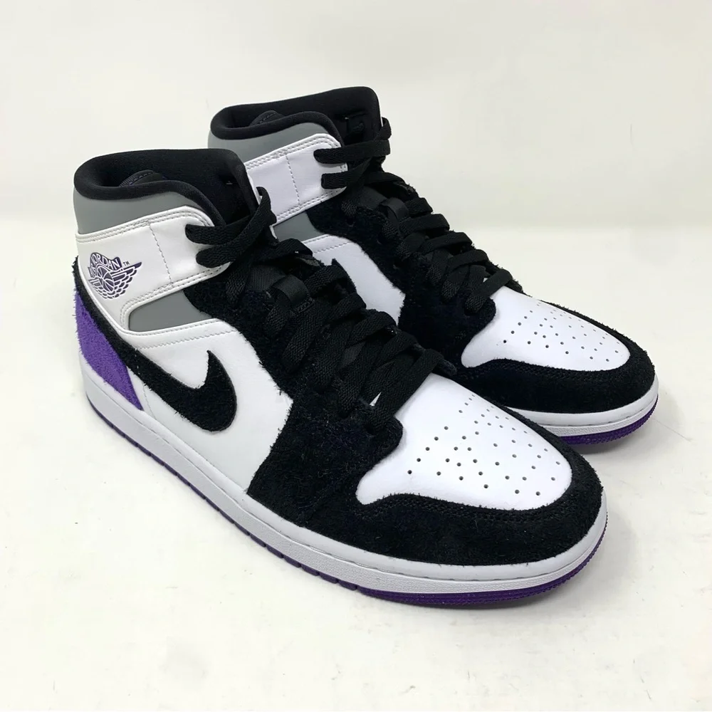 Nike Air Jordan 1 Mid SE size 9 Purple Union Deadstock Brand New Authentic
